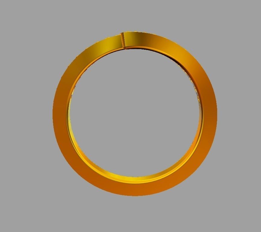 Fashion Diamond Ring 3D print model_15