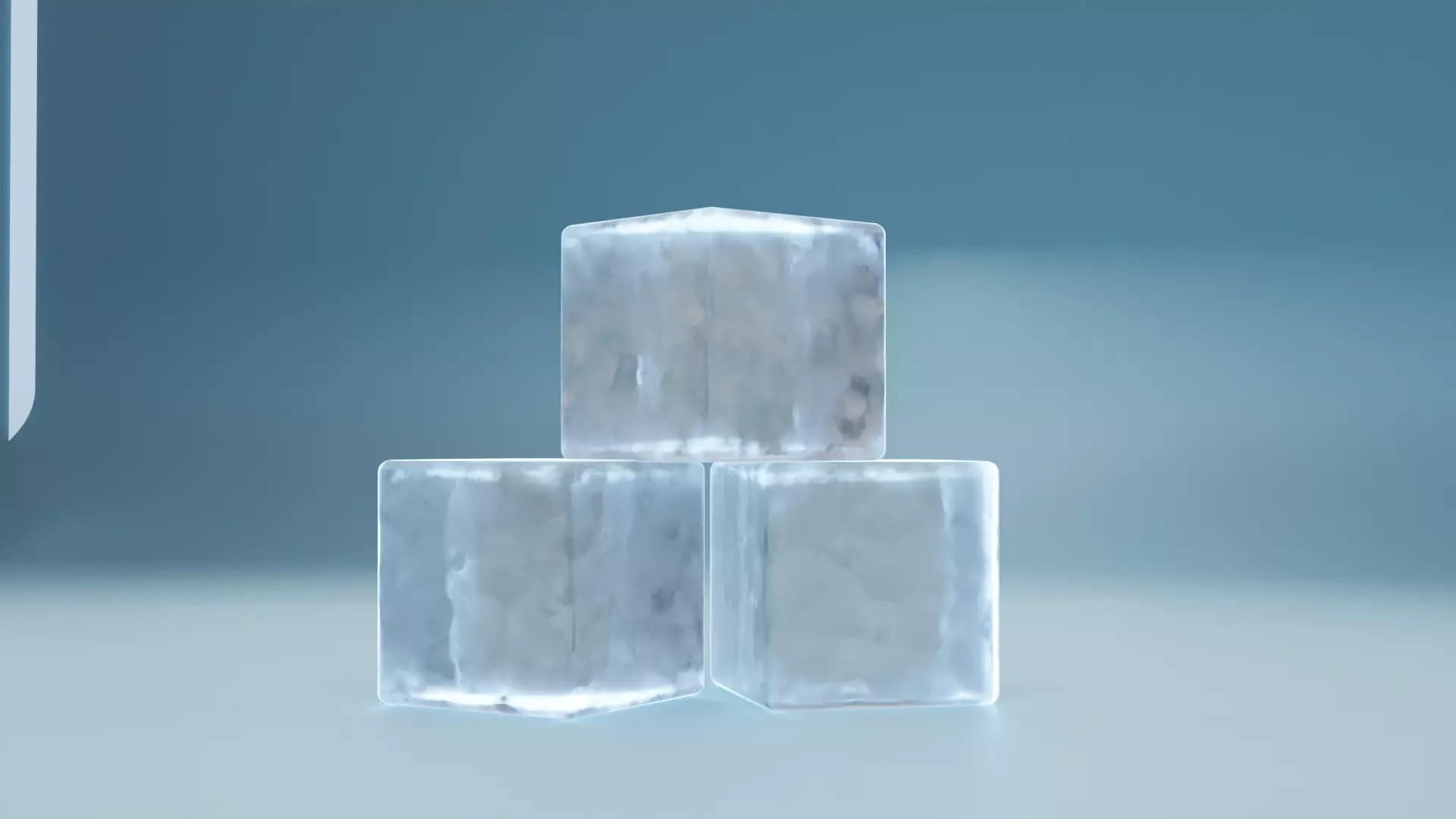 Ice Cubes 3D model_0