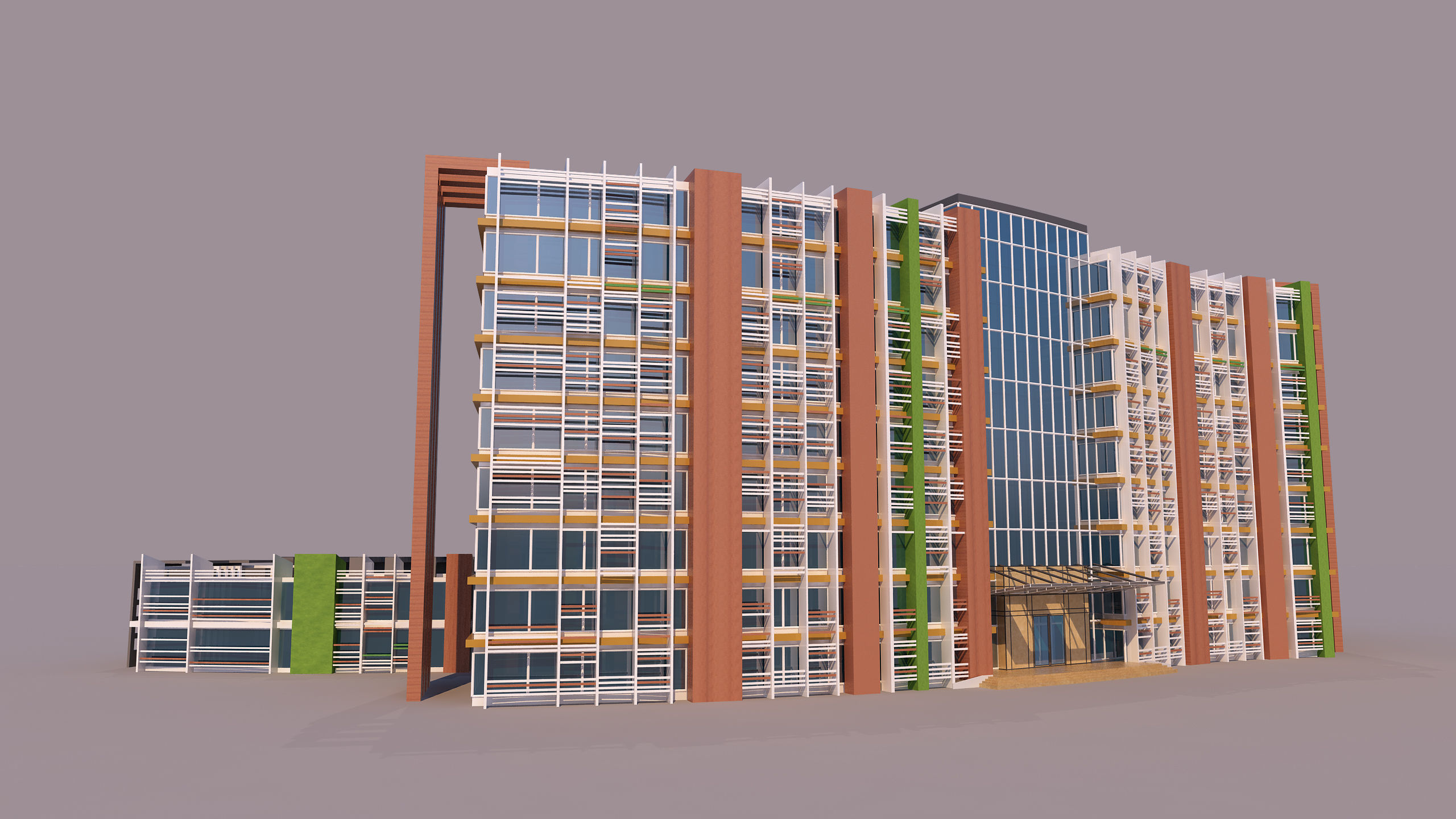 0139 - Financial Center Building 3D model_5