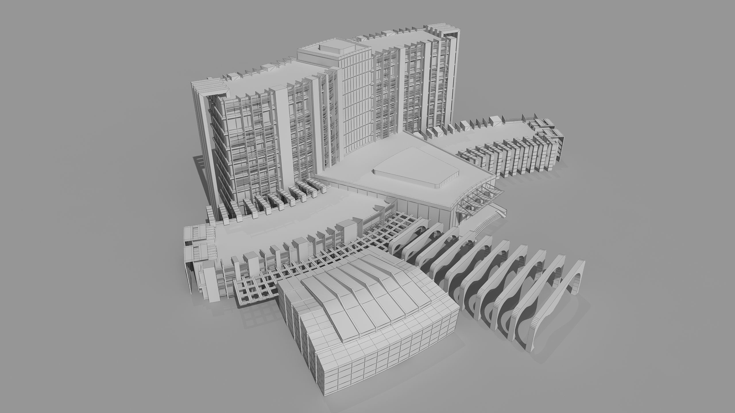 0139 - Financial Center Building 3D model_12