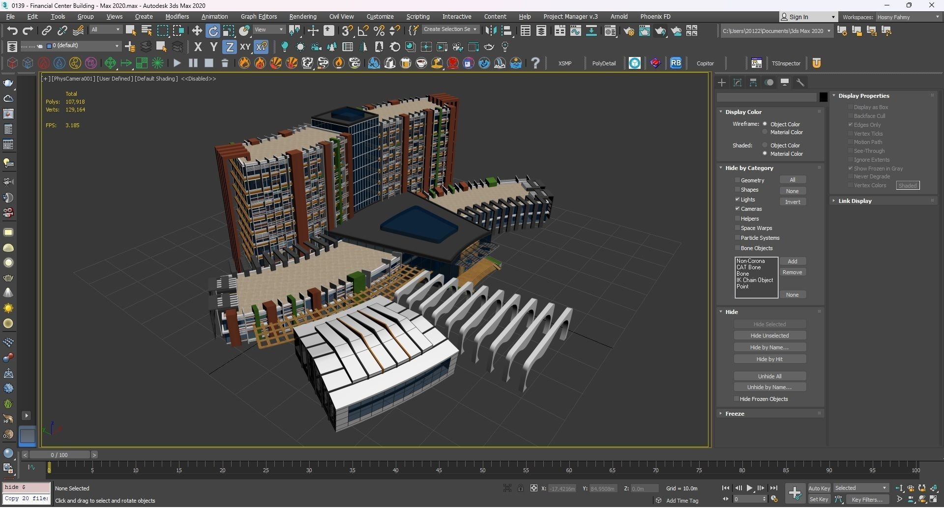 0139 - Financial Center Building 3D model_23