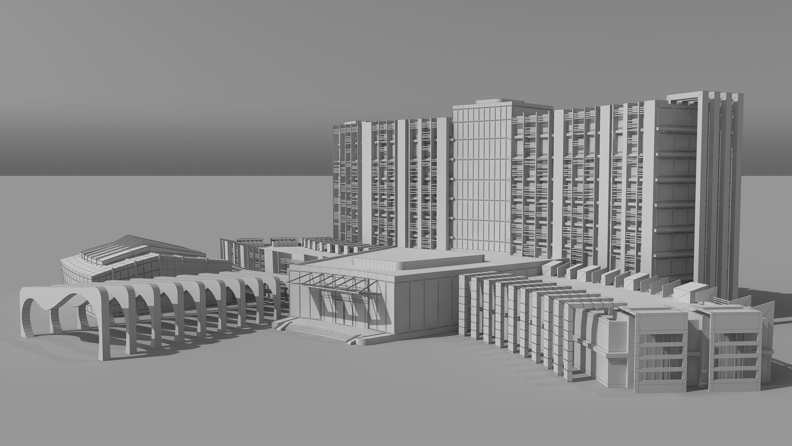 0139 - Financial Center Building 3D model_14
