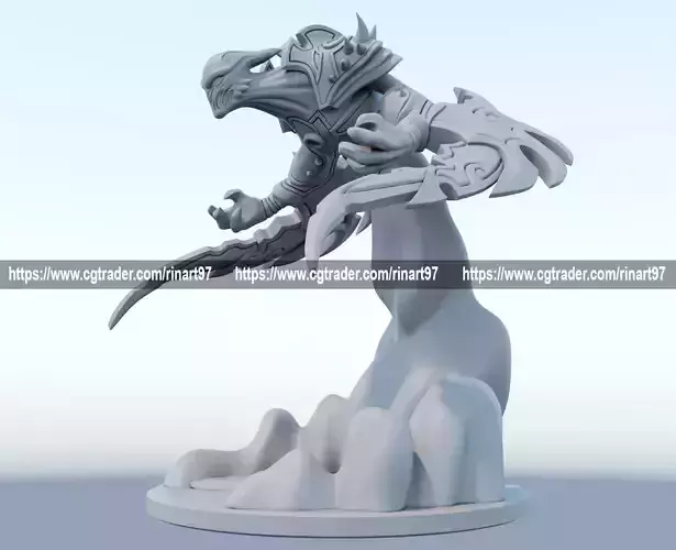nocturne 3D print model from League of Legends