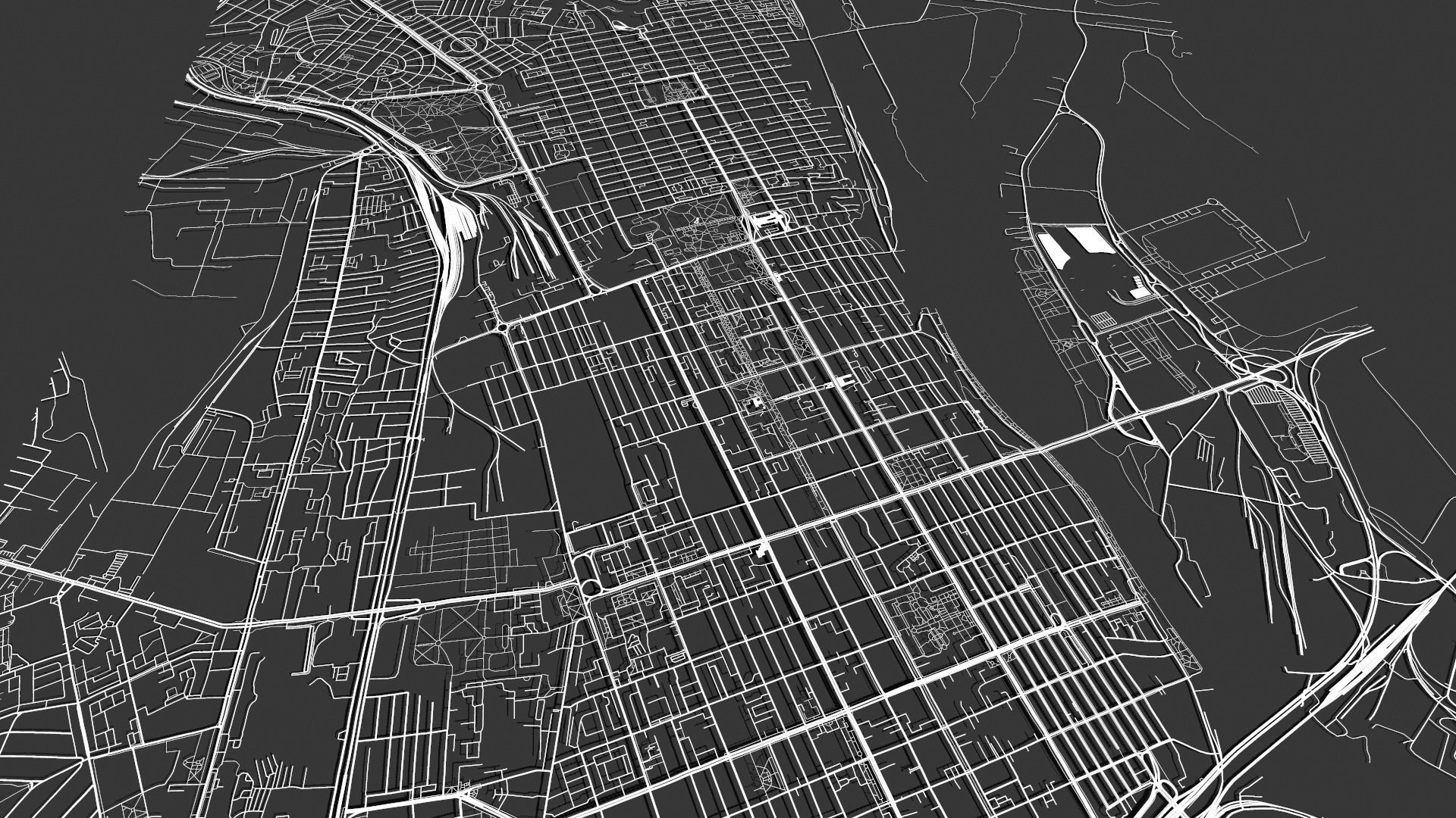 Cityscape Rostov on Don Russia  3D model_12