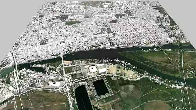 Cityscape Rostov on Don Russia 