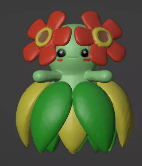Bellossom  3D print model_0