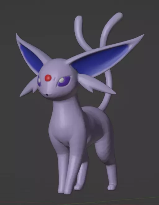 Espeon  3D print model_0