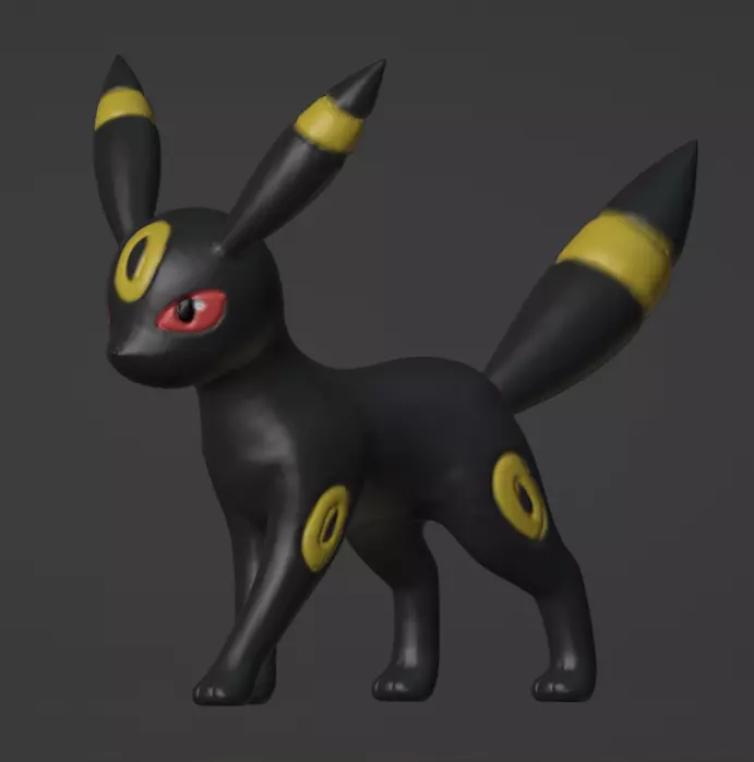 Umbreon 3D print model