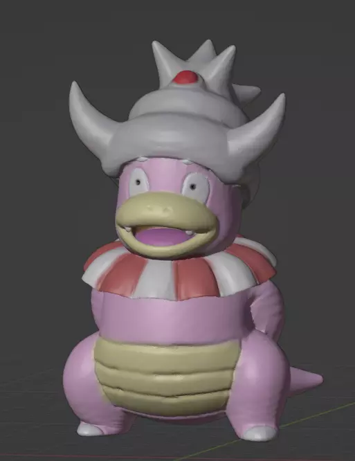 Slowking  3D print model_0