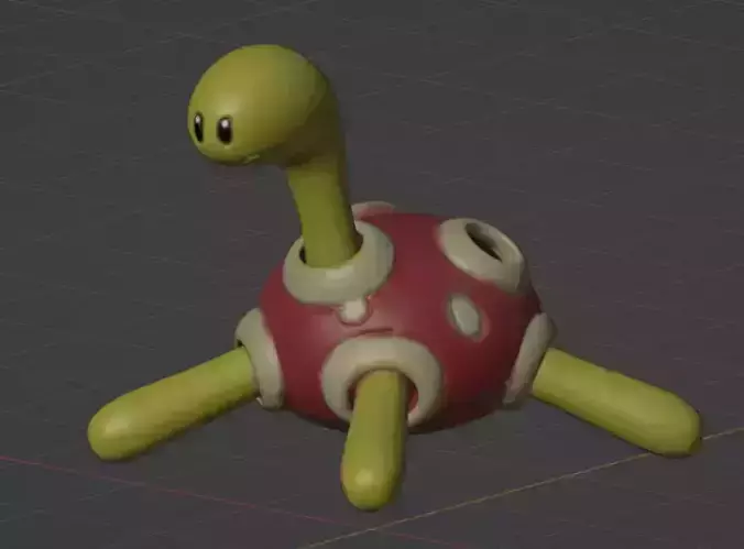 Shuckle 3D print model