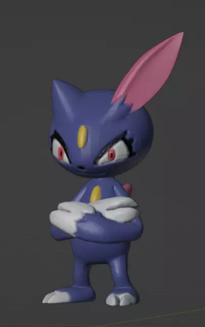 Sneasel  3D print model_0