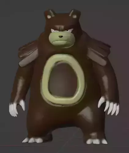 Ursaring 3D print model