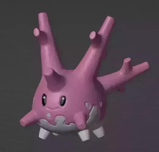 Corsola  3D print model