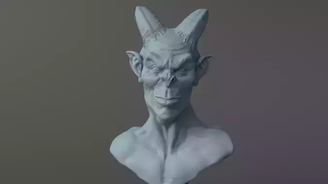 DEMON BUST