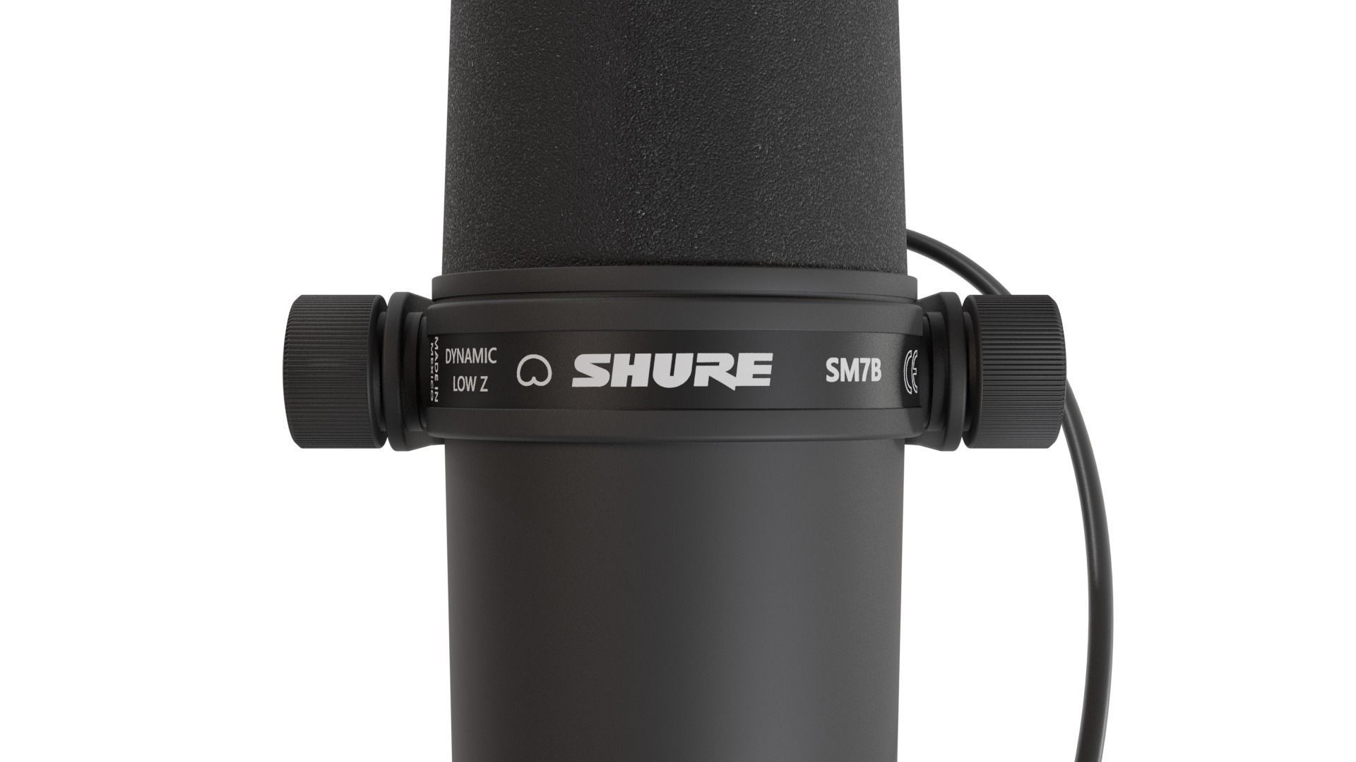 Shure SM7B Microphone 3D model_1