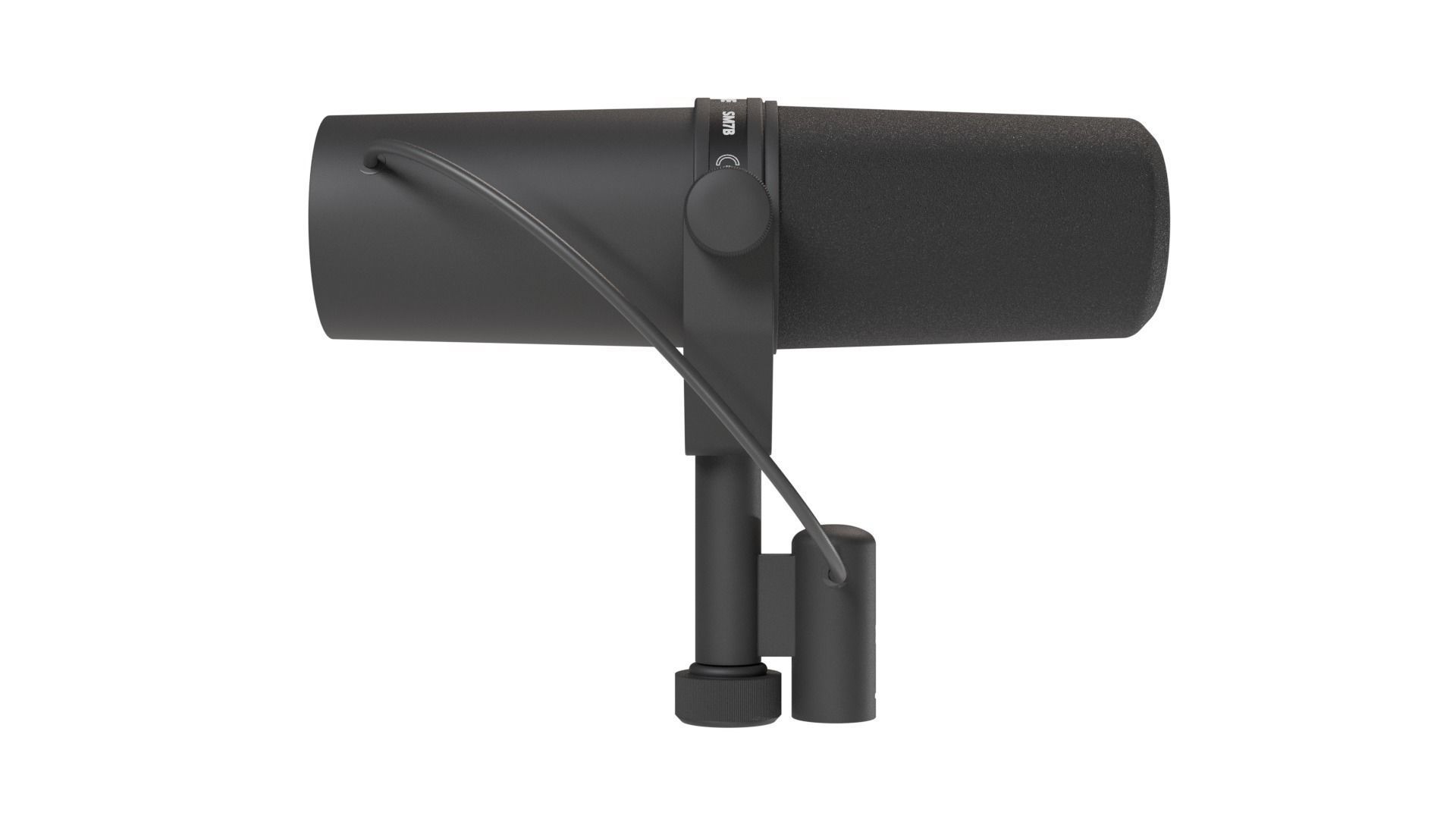 Shure SM7B Microphone 3D model_6