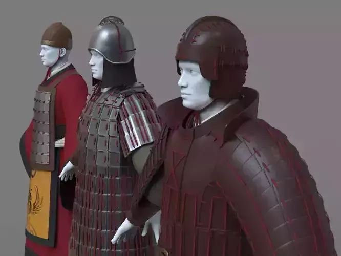 03-Ancient Chinese Armor-Zhou Dynasty