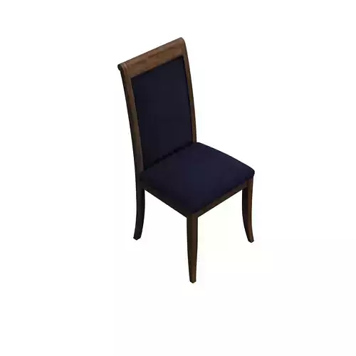 Chair dining with upholstered seat