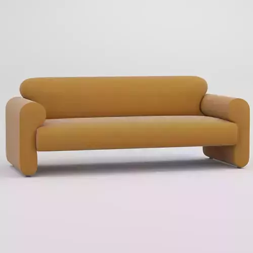 Gala Reverse Roll Arm Sofa