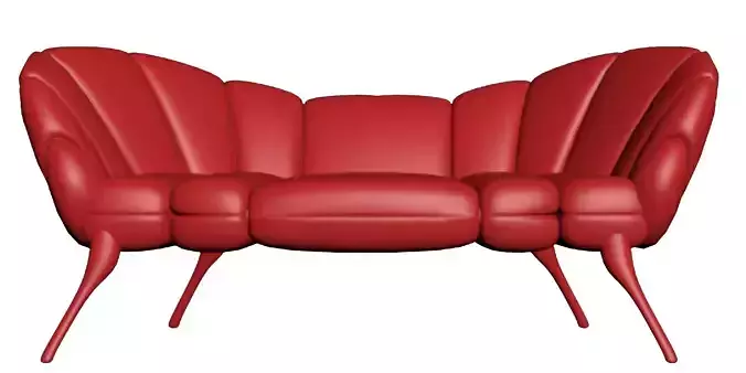 3dsmax modern sofa