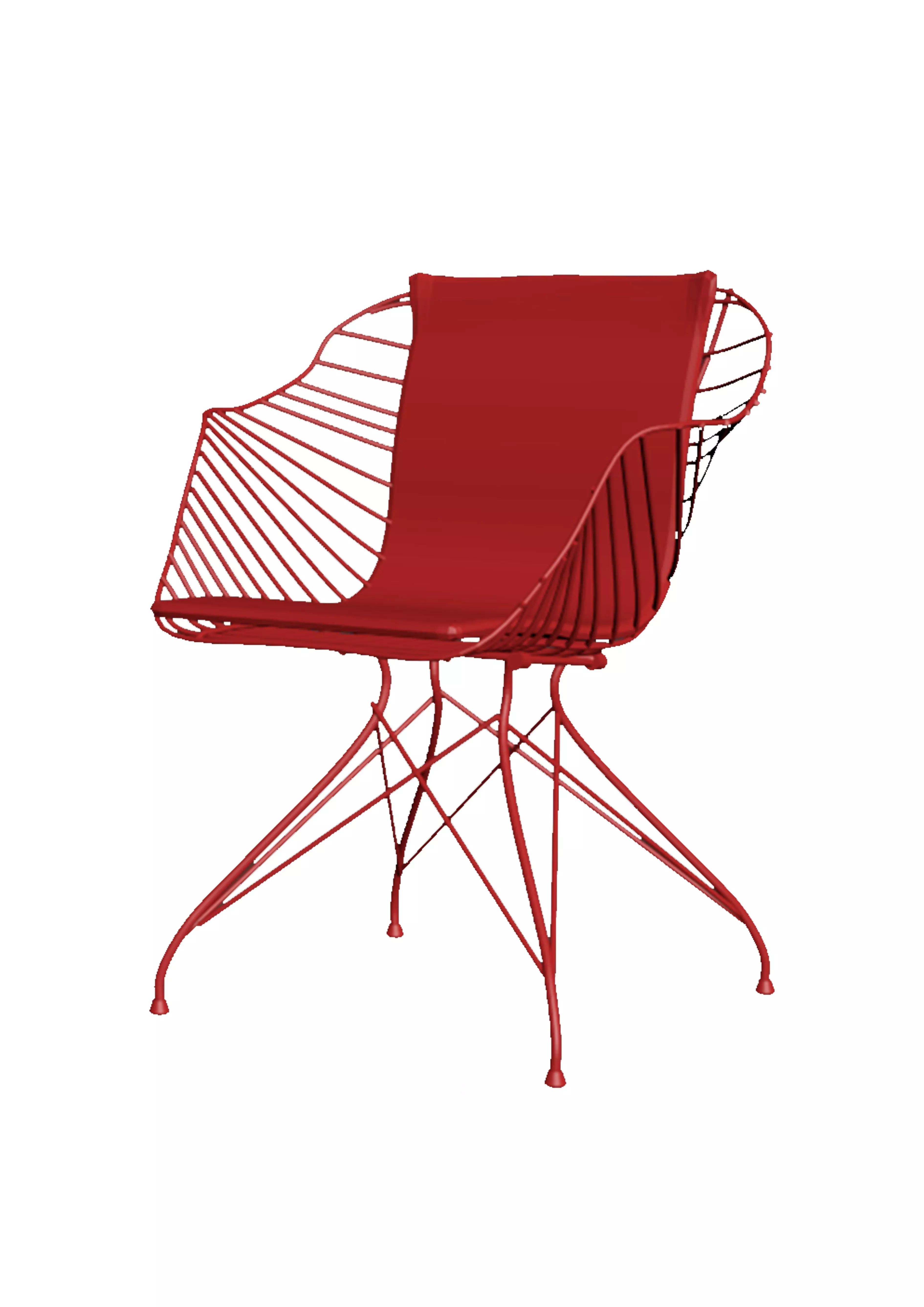 3dsmax modern chair 3D model_0