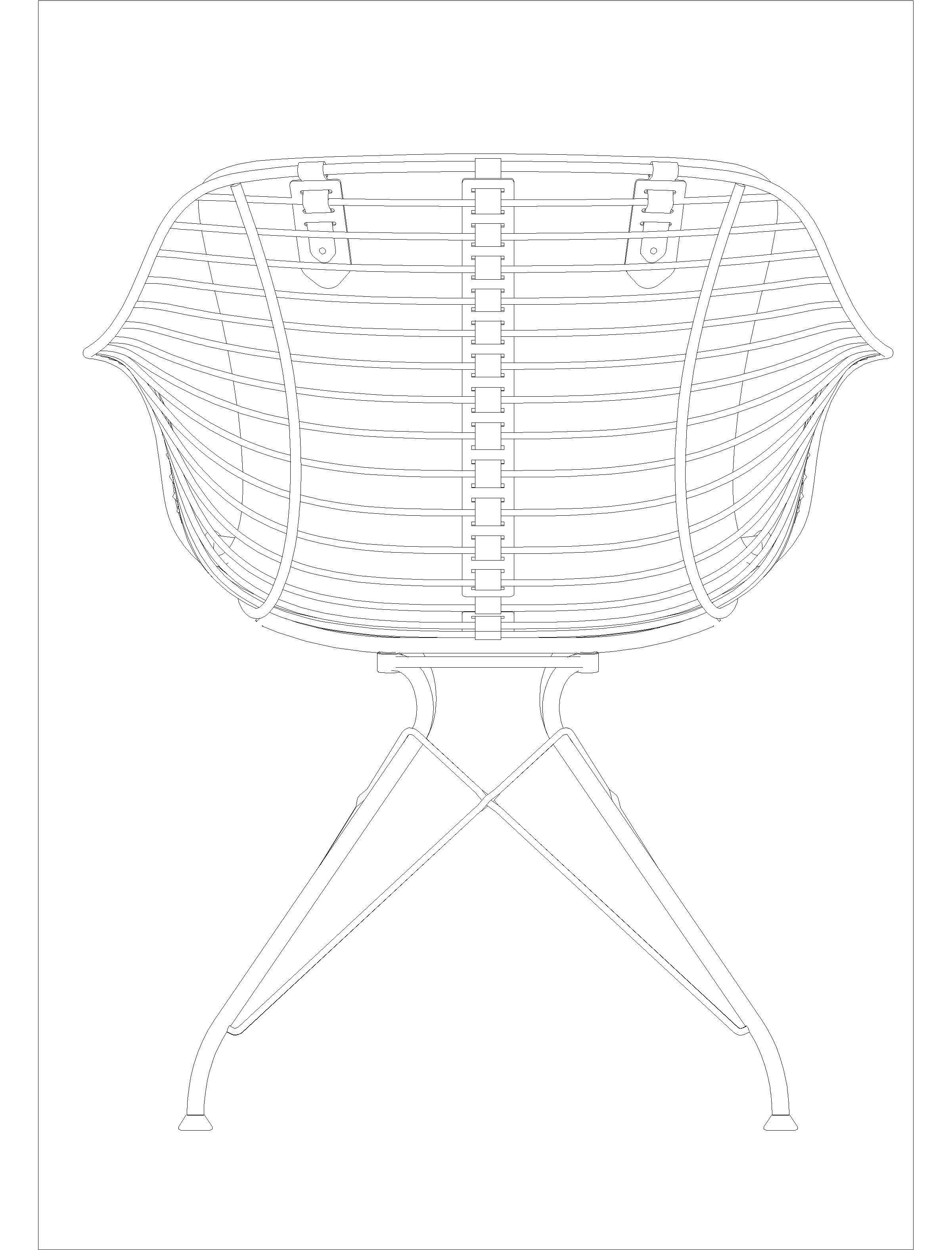 3dsmax modern chair 3D model_5