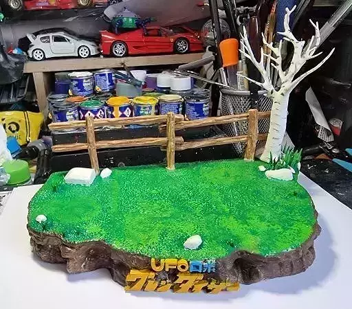 GROUND BASE - GRENDIZER 3D print model