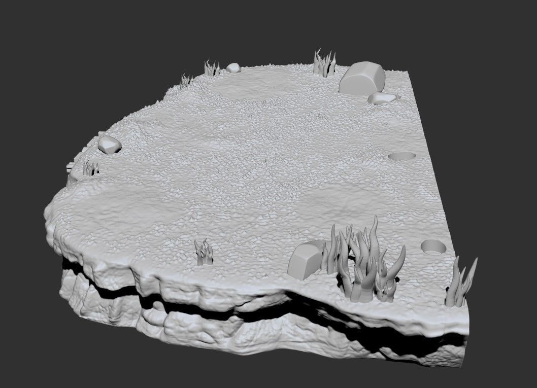 GROUND BASE - GRENDIZER 3D print model_10