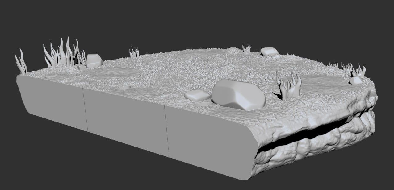 GROUND BASE - GRENDIZER 3D print model_11