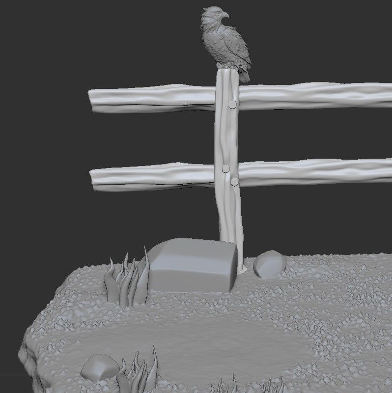 GROUND BASE - GRENDIZER 3D print model_9