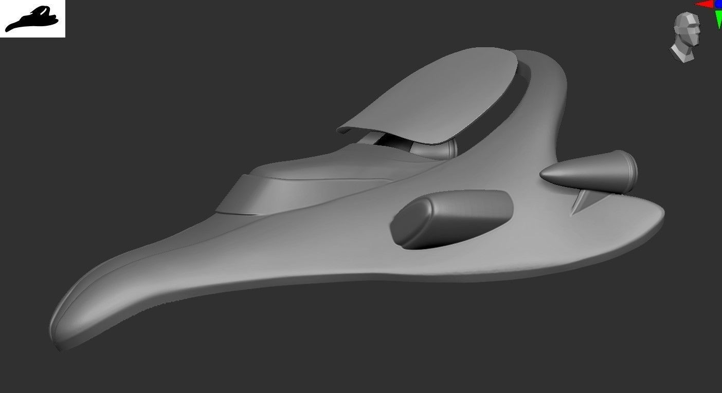 Duke Fleed Buggy - Grendizer 3D print model_6