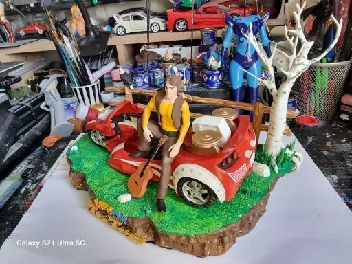 Duke Fleed Buggy - Grendizer 3D print model_0