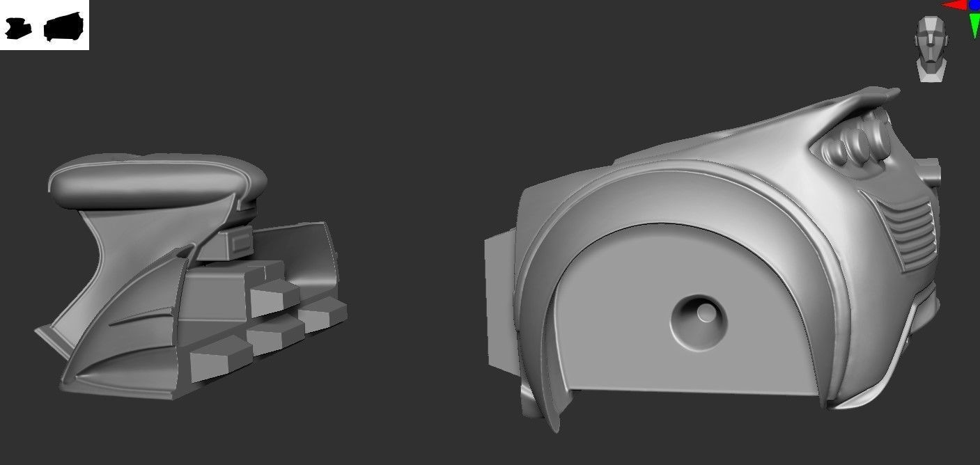 Duke Fleed Buggy - Grendizer 3D print model_2