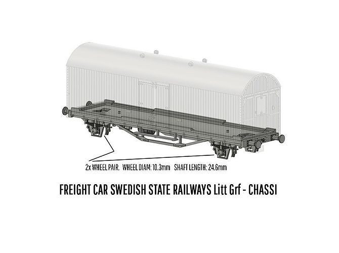 ROLLS-0022 Swedish Railways box car Litt Grf H0-scale 3D print model 7