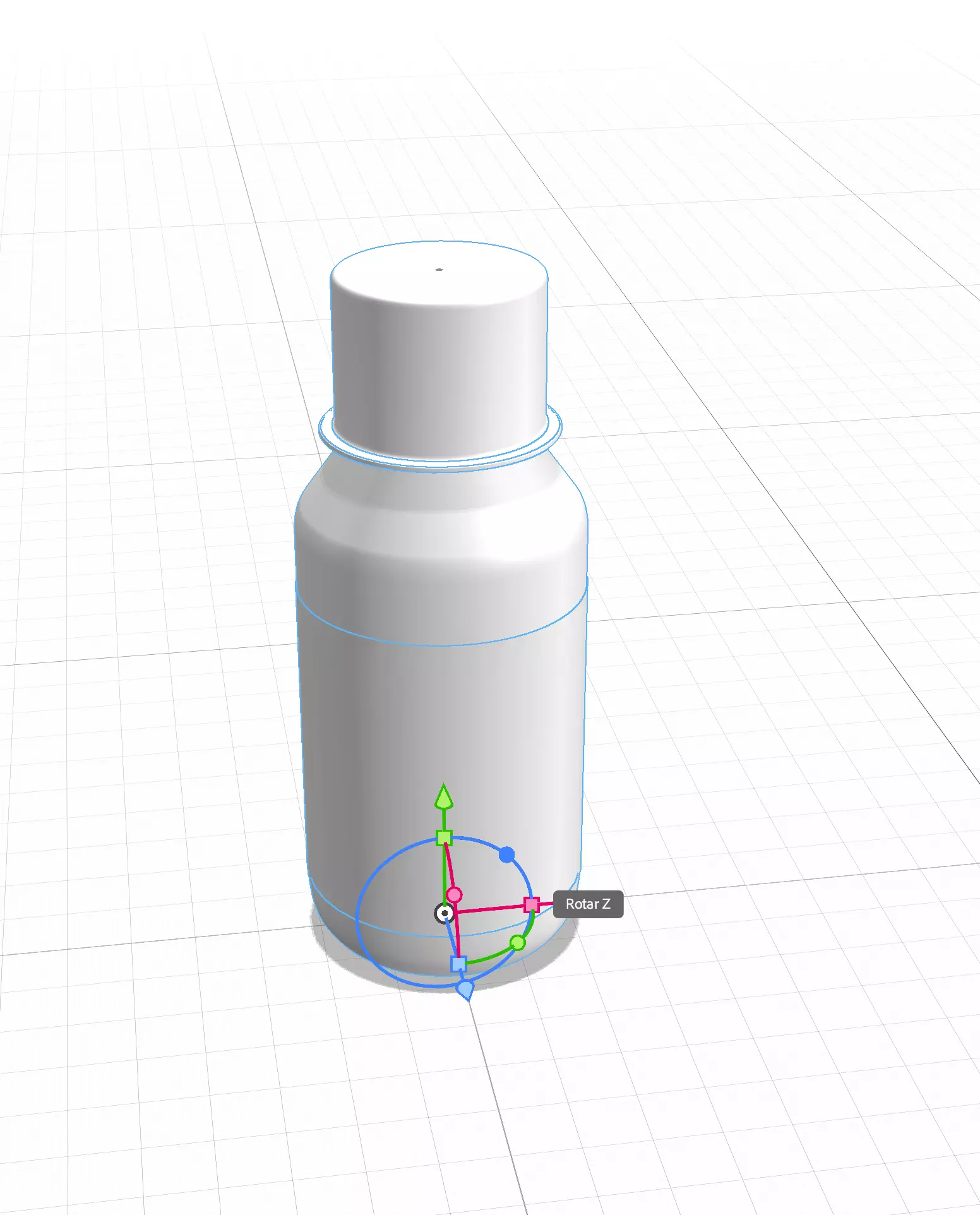 BOTELLA 120 mL Free 3D model
