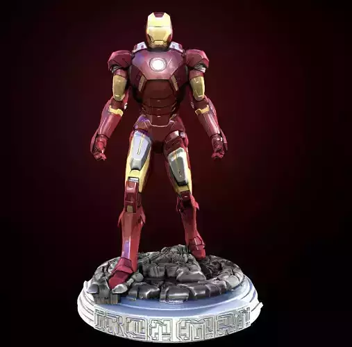 Iron Man Mark 7 3D print model