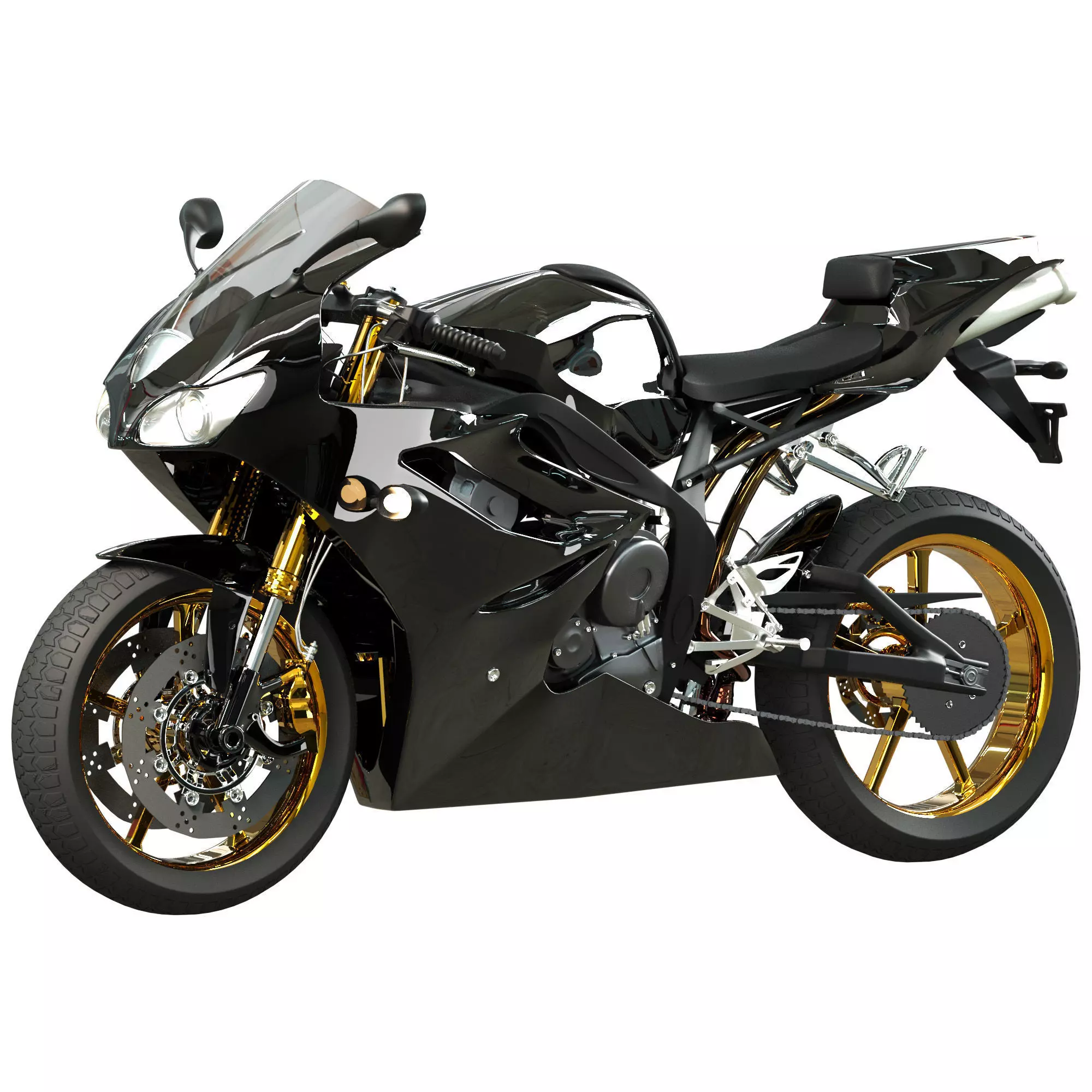 Triumph Daytona 675SE 3D model