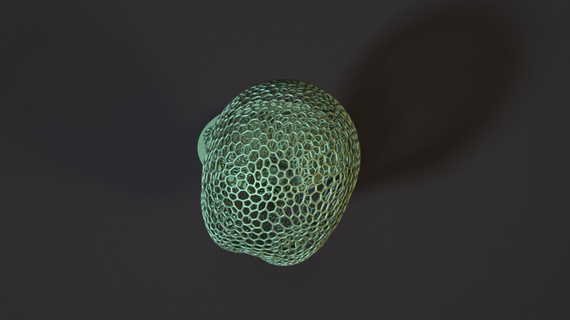 Alien Bust 3D print model_9