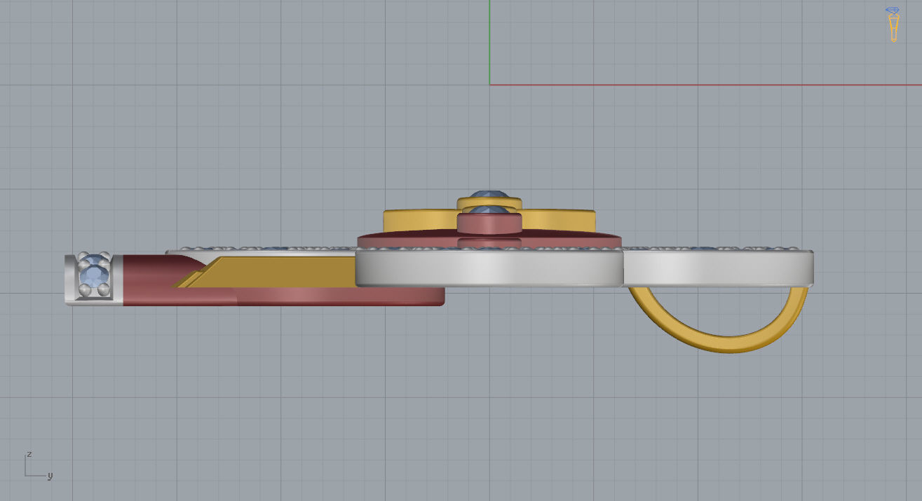 Louis Vuitton Pendant 3D print model_8