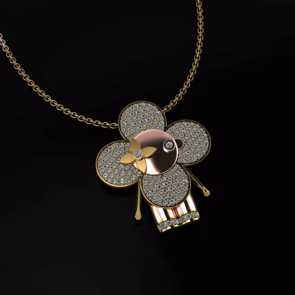 Louis Vuitton Pendant 3D print model_0