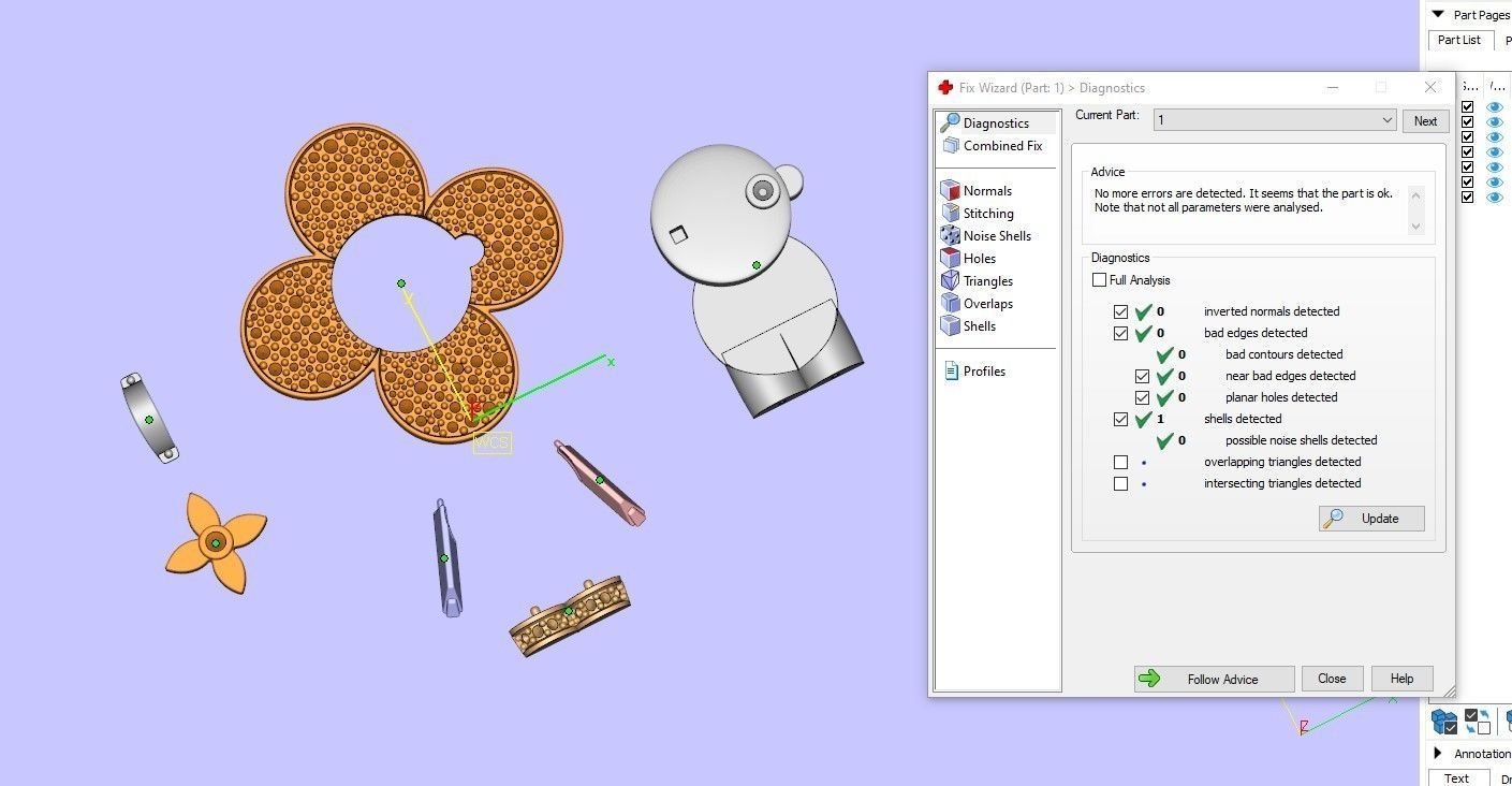 Louis Vuitton Pendant 3D print model_4