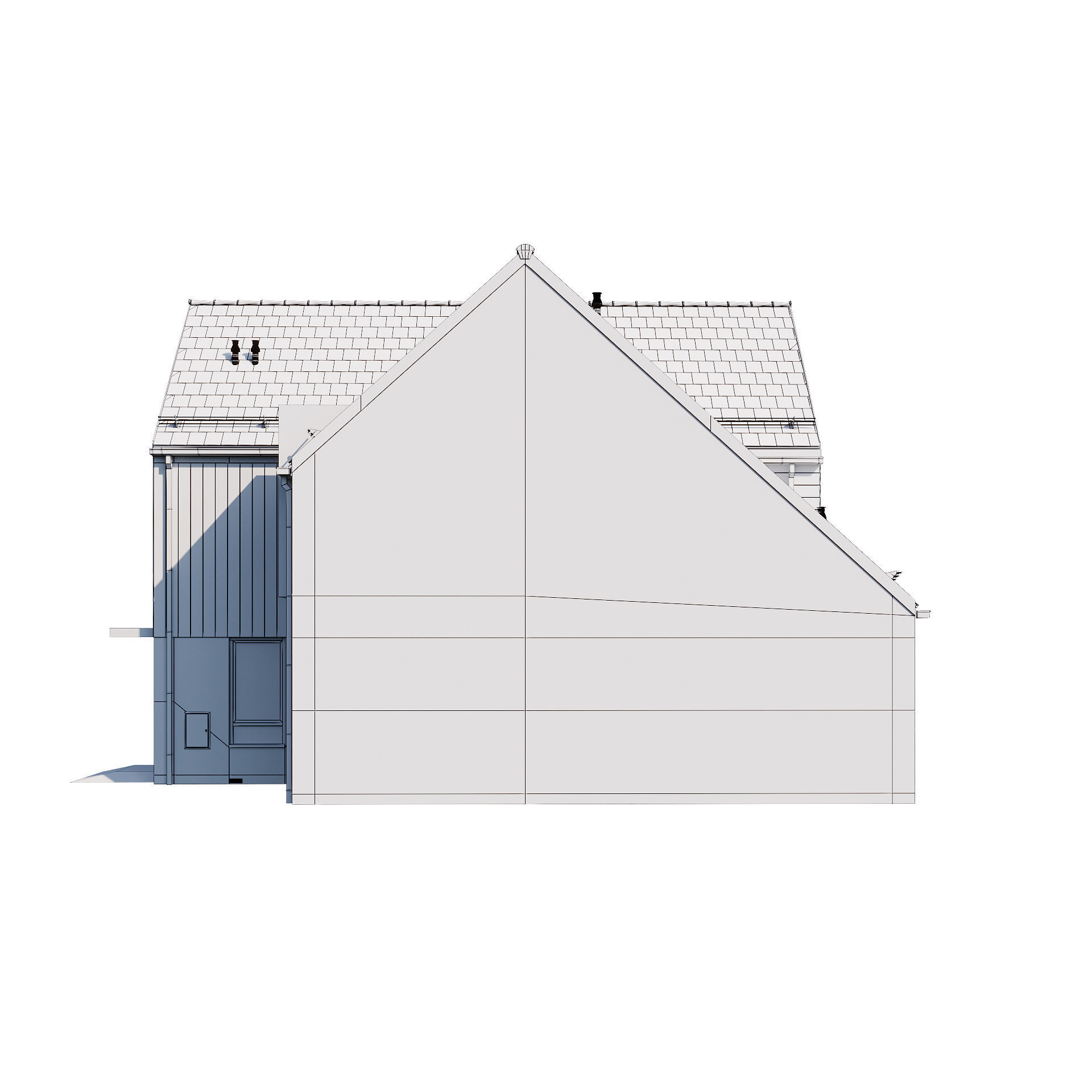 Modern house v31 3D model_18