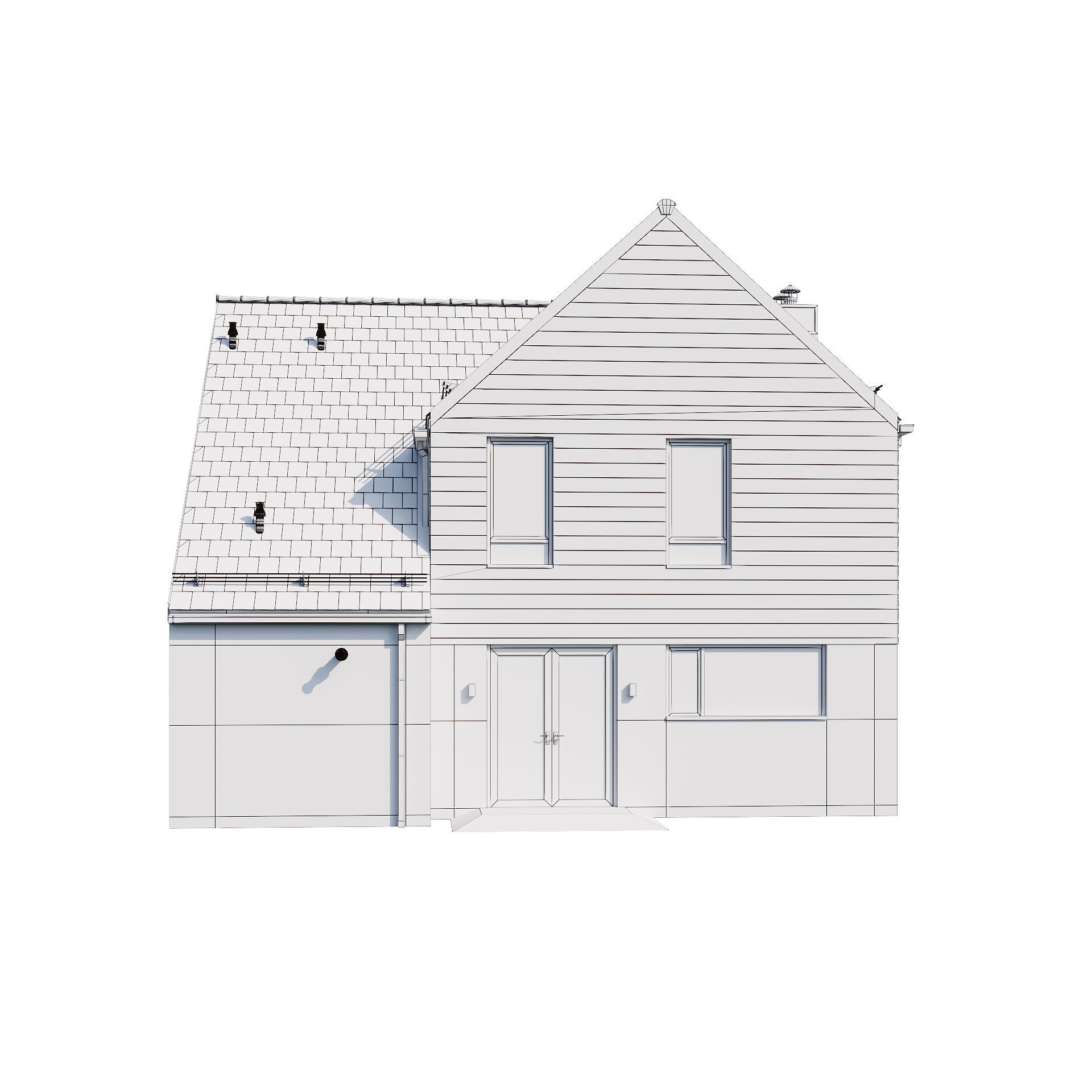 Modern house v31 3D model_19