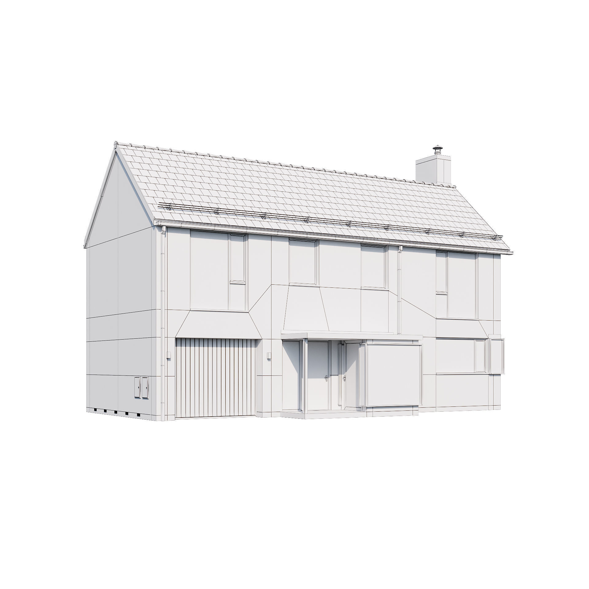 Modern house v33 3D model_13