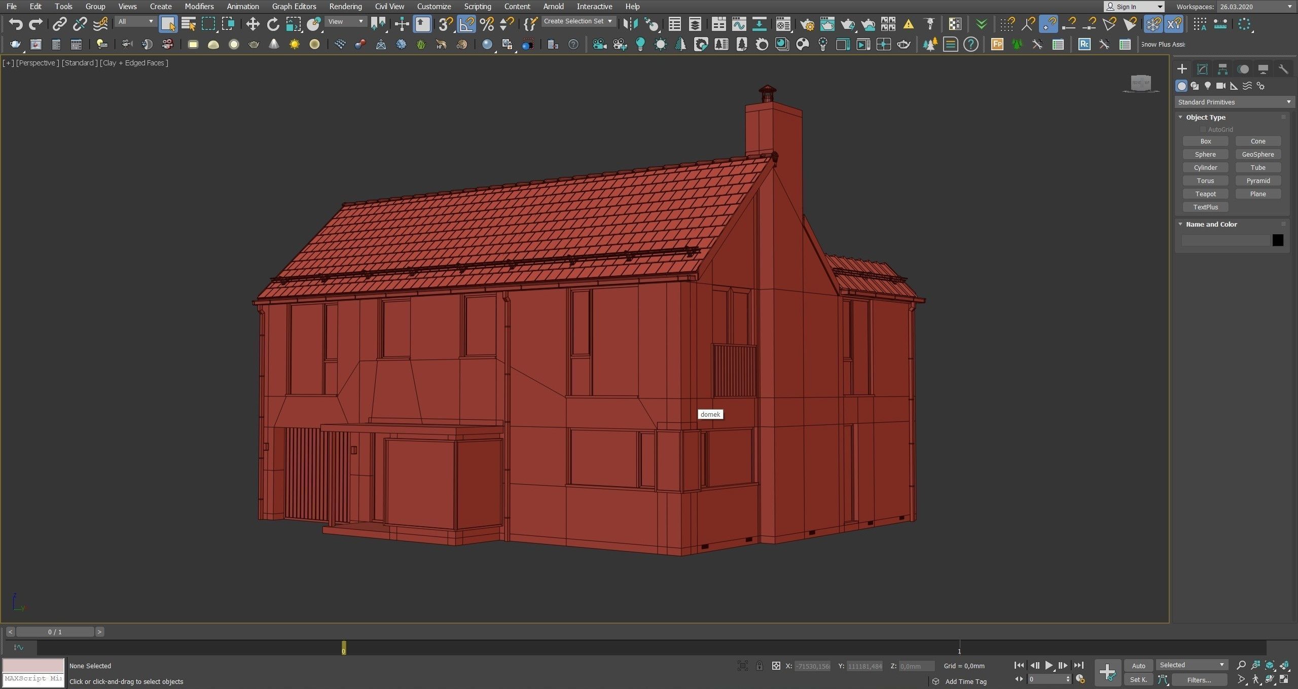 Modern house v33 3D model_12