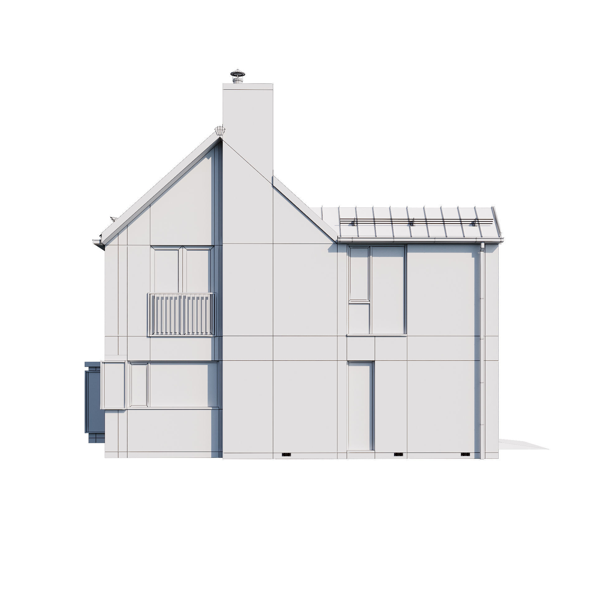 Modern house v33 3D model_18