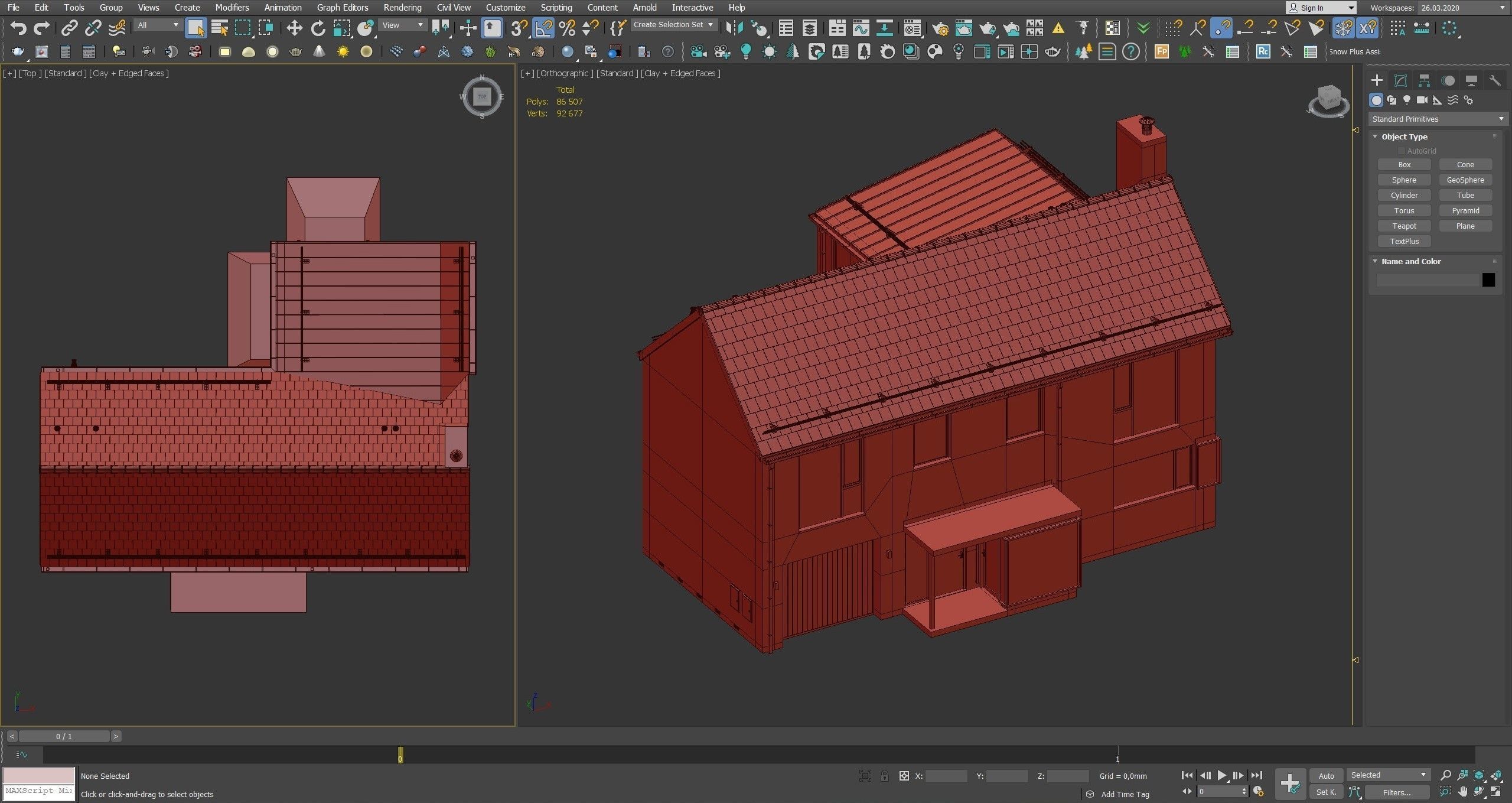 Modern house v33 3D model_11