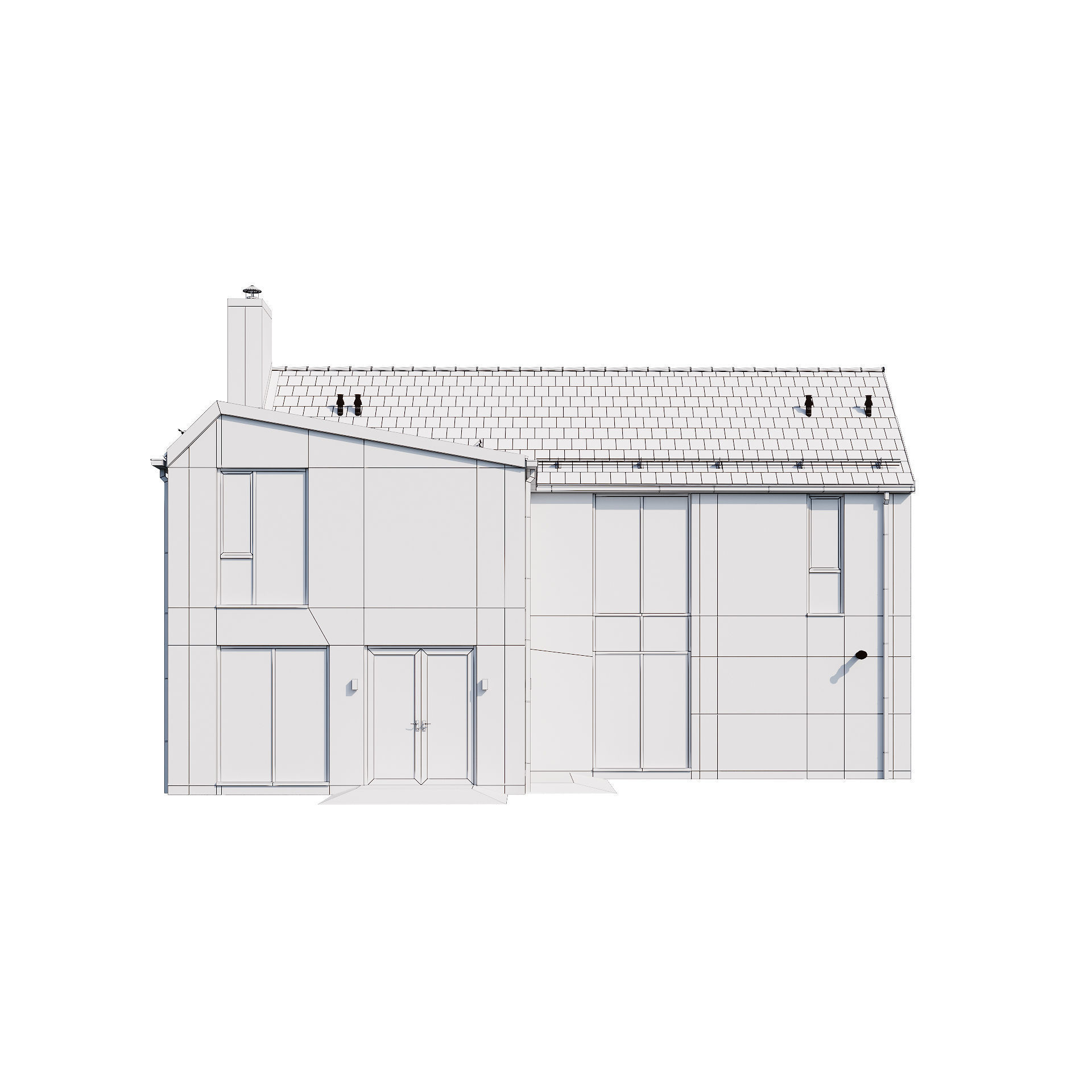Modern house v33 3D model_19