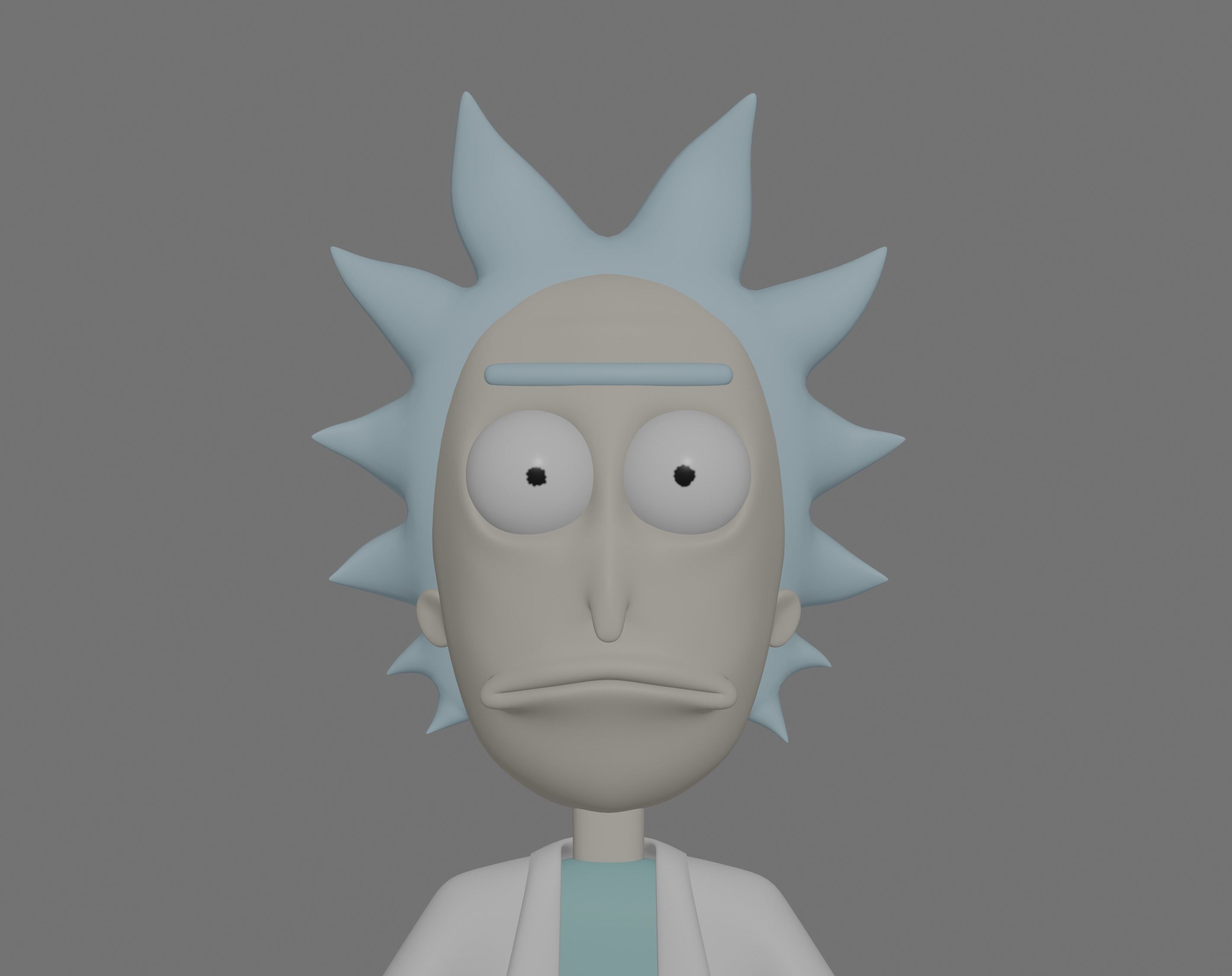 Rick Sanchez 3D model_7