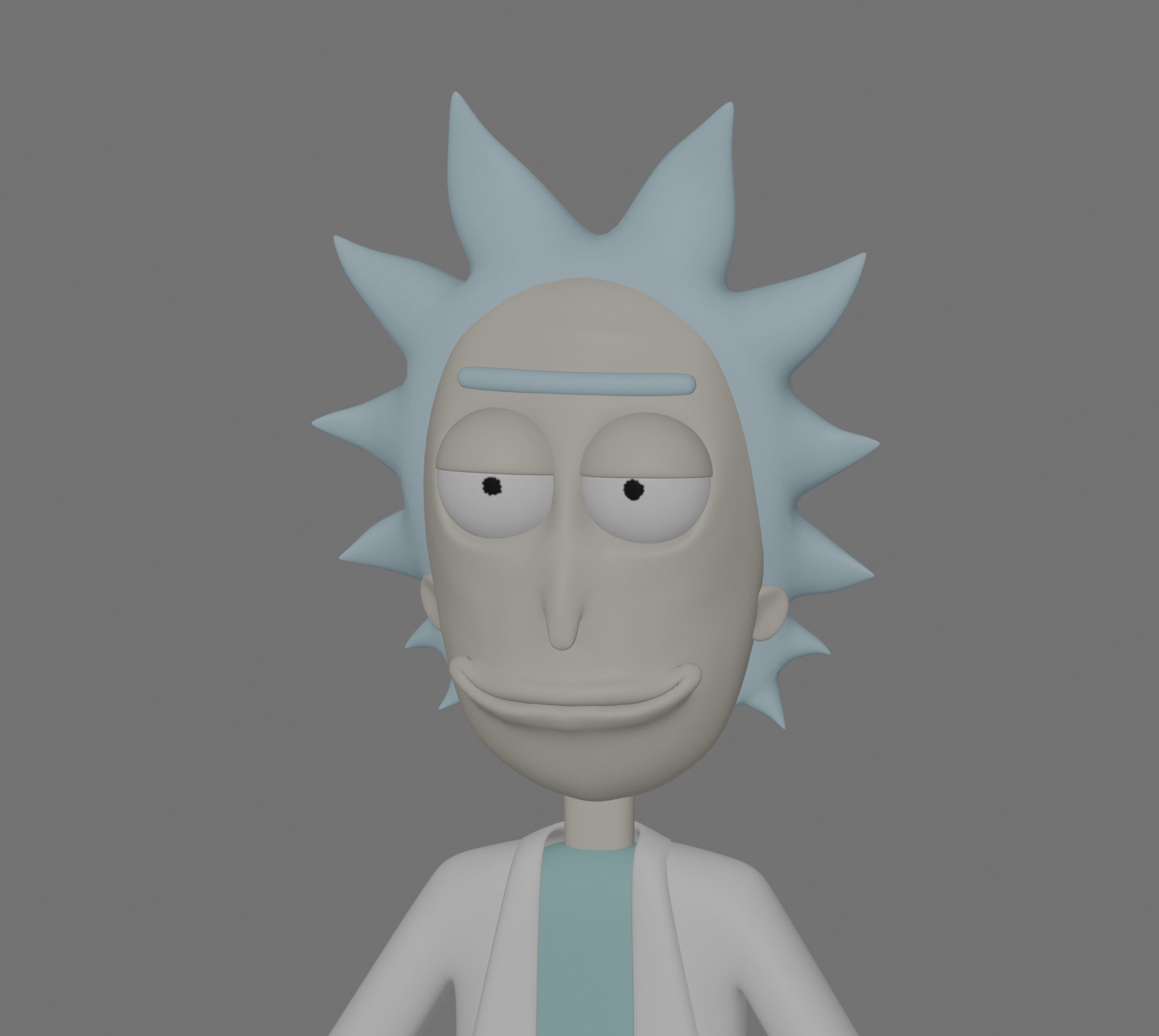 Rick Sanchez 3D model_15